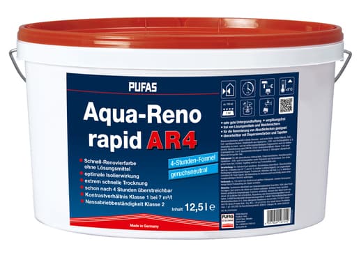 Pufas Aqua-Reno Rapid AR 4 Renovier- und Isolierfarbe