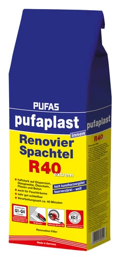 Pufas pufaplast R 40 Renovier- Spachtel