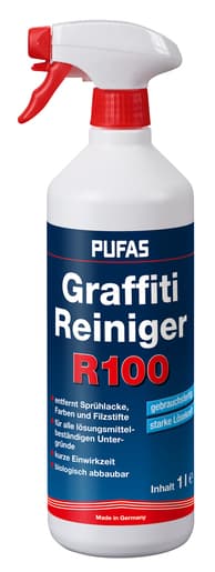 Pufas Graffiti-Reiniger R100 Sprühflasche