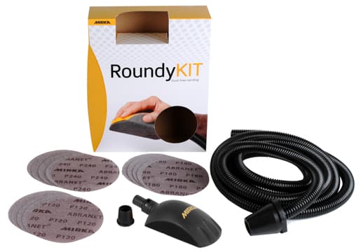 Mirka RoundyKit mit Absaugschlauch für Abranet D= #KIT00ROUND