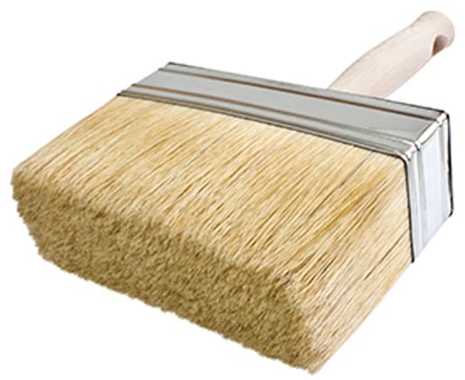 WD Flächenstreicher 1A 3x M55, Metallfassung helle Chinaborste