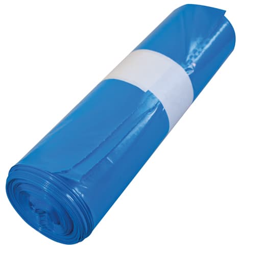 WD Müllsack LDPE Jumbo 80my, 1000x1250mm blau, (1ROL =)