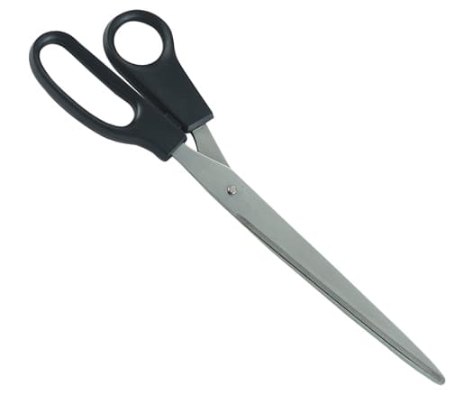 WD Tapezierschere Universal, schwarz, rostfrei
