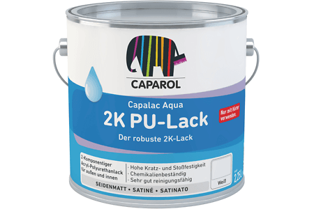 Capalac Aqua 2K-PU-Lack Masse Weiß