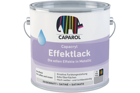 Caparol Capacryl EffektLack Silber Seidenmatt RAL 9006