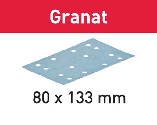 Festool 497122 Schleifstreifen Granat STF 80×133 K180 (1PCK =)