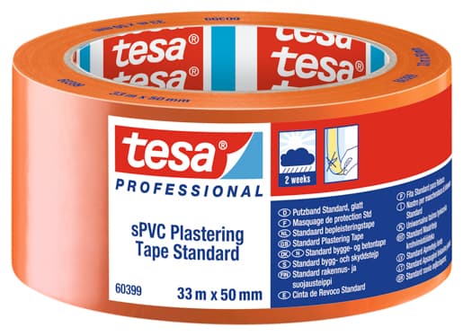 Tesa 60399 Putzband PVC Standard:, weiß
