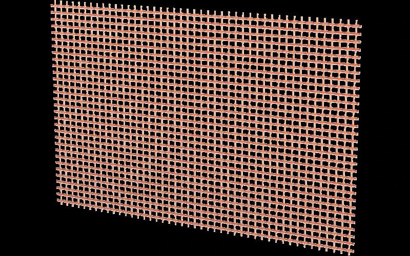 capatect 652/00 panzergewebe 1,0 m orange, rolle = 25 x 1,0 m