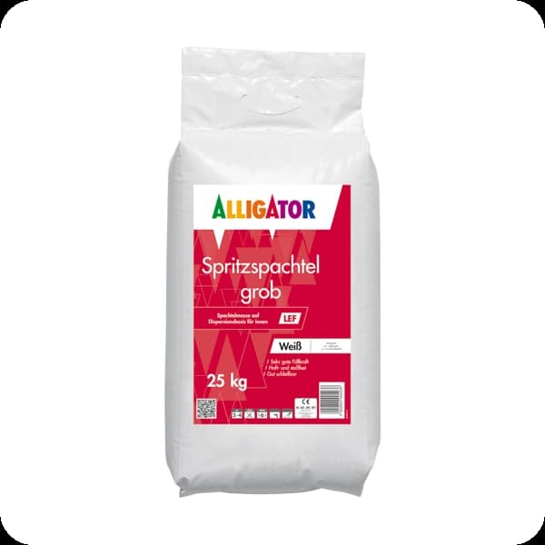 Alligator Spritzspachtel Grob LEF