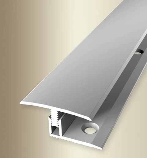 M-Plus Übergangsprofil 558 7 Alu Silber elox. F4 Mono Clip