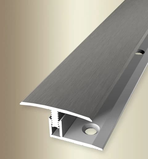 M-Plus Übergangsprofil 558 7 Alu Edelstahl elox. F Mono Clip