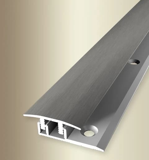 M-Plus Übergangsprofil 578 4 Alu Edelstahl elox. F Design Clip