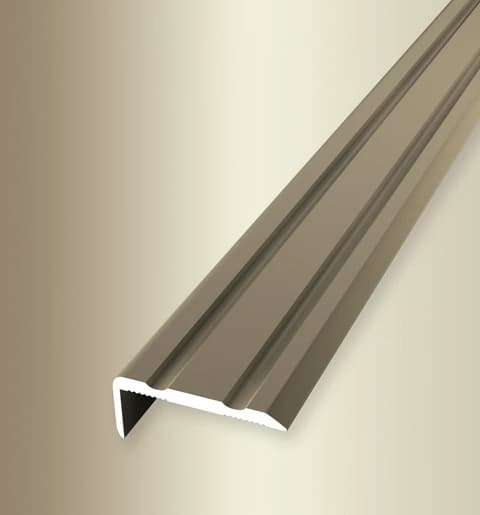 M-Plus Winkelprofil 236 SK SBS 10 x Alu Sand elox. F9 gerillt