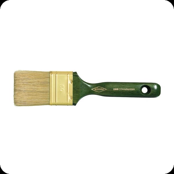 Wistoba 1606.20 Flachpinsel 14/43mm, helle Borsten, 