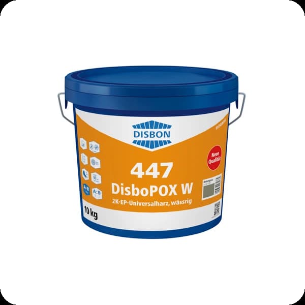 Disbon 447 Disbopox Wasserepoxid 2K Gebinde Kieselgrau