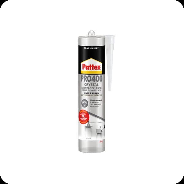 Henkel Pattex PRO400 290 gr Montagekleber Kristallklar PPRCR