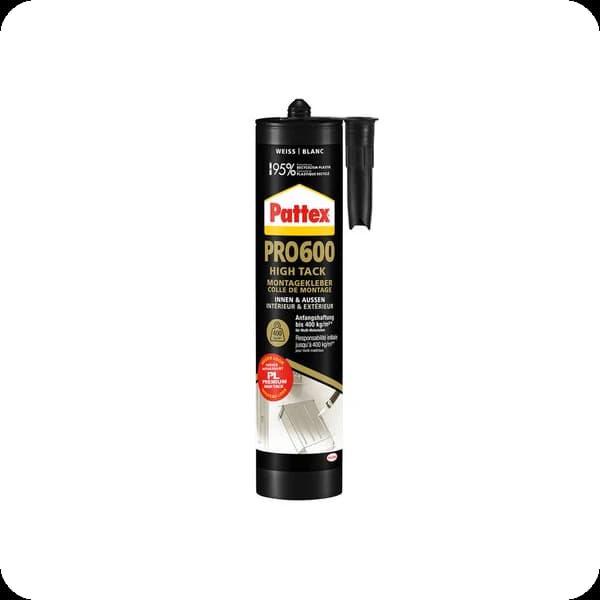 henkel pattex pro600 high tack 440 gr montagekleber pprht