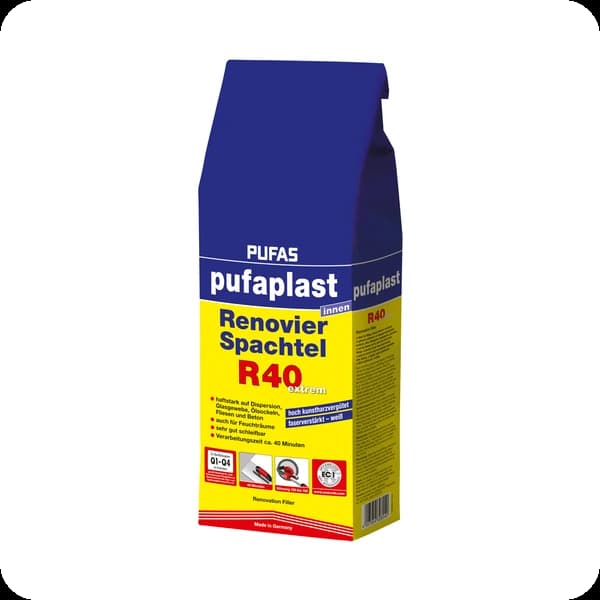 Pufas pufaplast R 40 Renovier Spachtel
