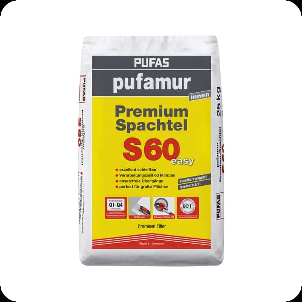 Pufas pufamur Premium Spachtel S 60 easy