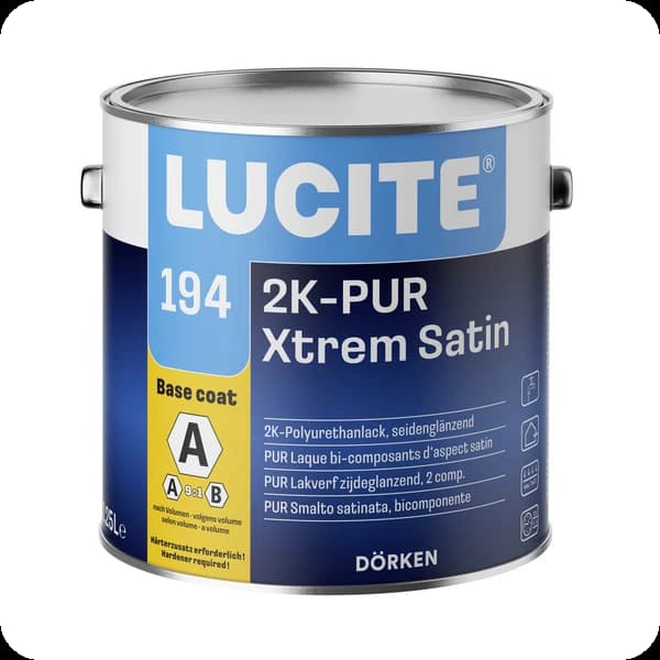 Lucite 194 2K PUR Xtrem Satin Stammlack