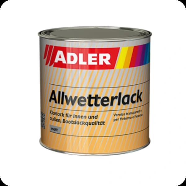 Adler Vivido Allwetterlack farblos glänzend Bootslackqualität