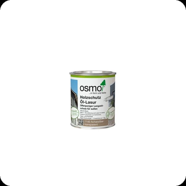 osmo holzschutz öl lasur effekt 1140 achatsilber
