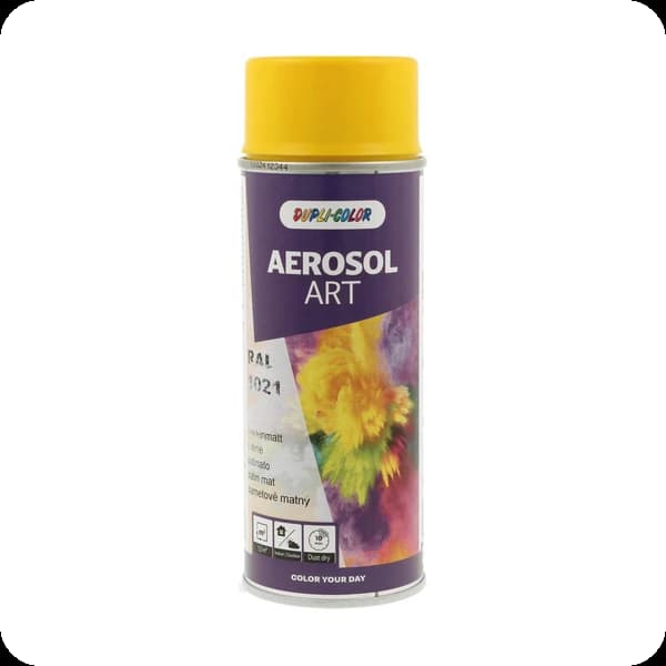 dupli color aerosol art sdm 131349 ral 1021 rapsgelb