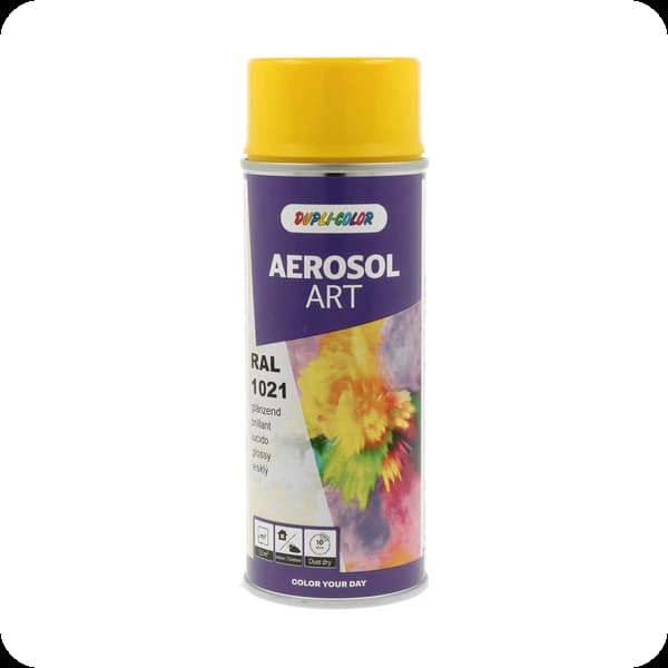 dupli color aerosol art glz 722493 ral 1021 rapsgelb