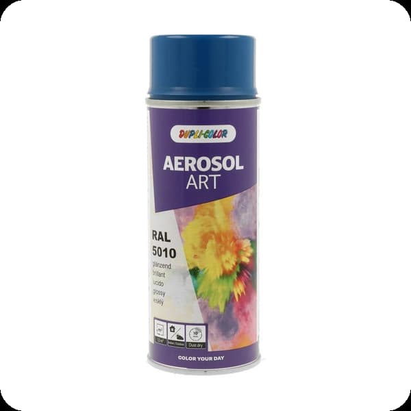 dupli color aerosol art glz 722561 ral 5010 enzianblau
