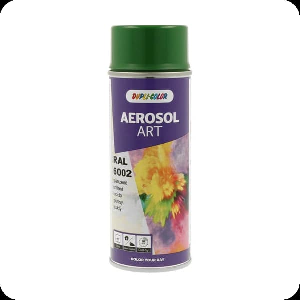 dupli color aerosol art glz 722608 ral 6002 laubgrün
