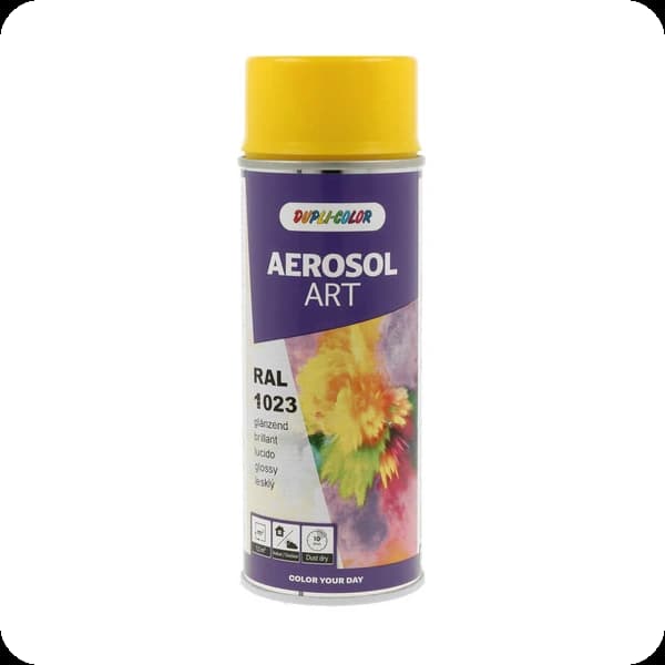dupli color aerosol art glz 741029 ral 1023 verkehrsgelb