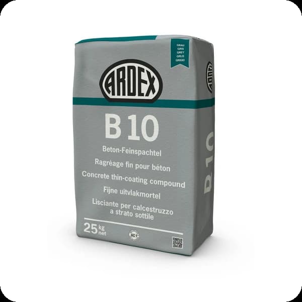 ardex b 10 grau 50150 beton feinspachtel