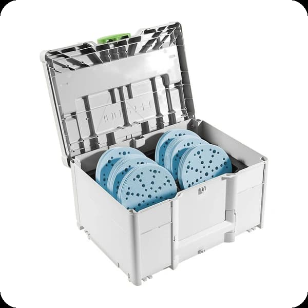Festool 578192 Schleifmittel-Systainer 3 Granat SYS-STF D150 GR-Set