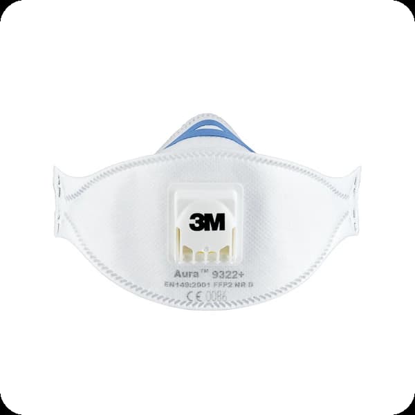 3m atemschutzmaske aura ffp2 (1pck = 2stk) #9322 2