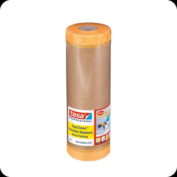 tesa 4451 easycover spray präzision 25m: gelb