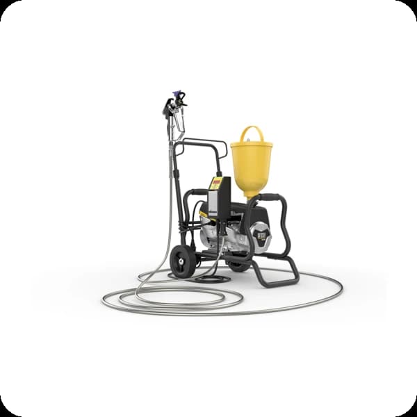 Wagner 2341496 SF-23plus SP TempSpray Spraypack Lack mit Heizschl. auf Wagen