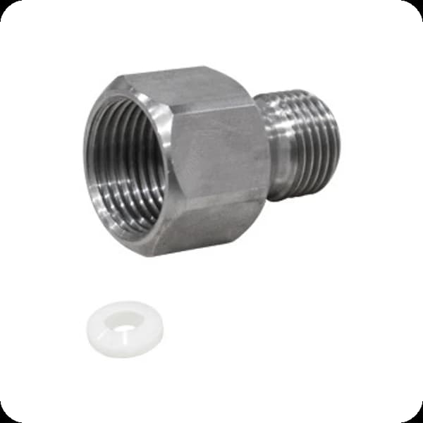 Wagner 2405153 Adapter mit Dichtung G-Gewinde auf F-Gewinde