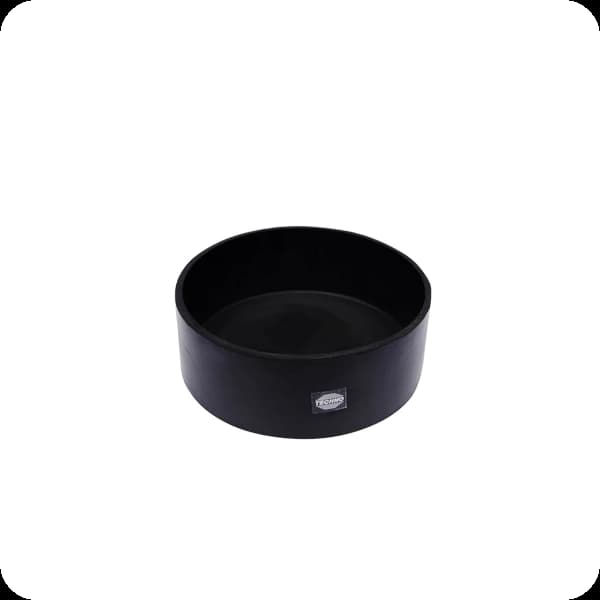 WD Gipsbecher zylindrisch Gummi 165x65mm #104102