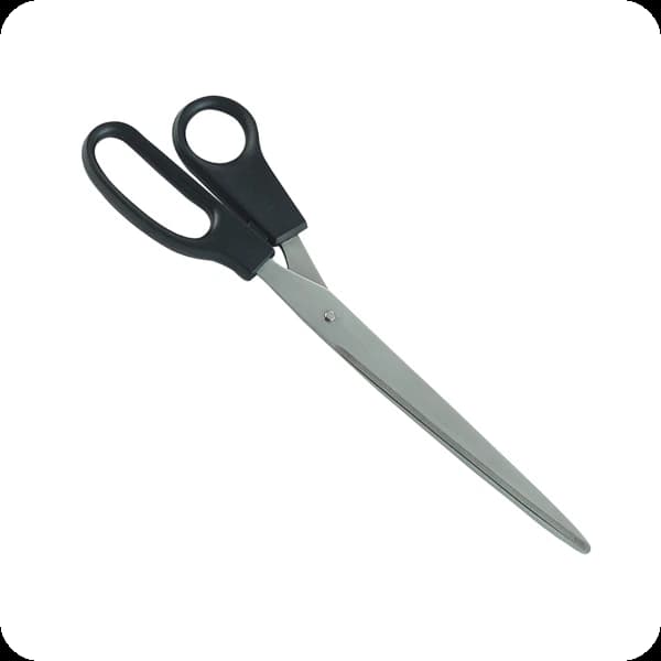 wd tapezierschere universal schwarz, rostfrei