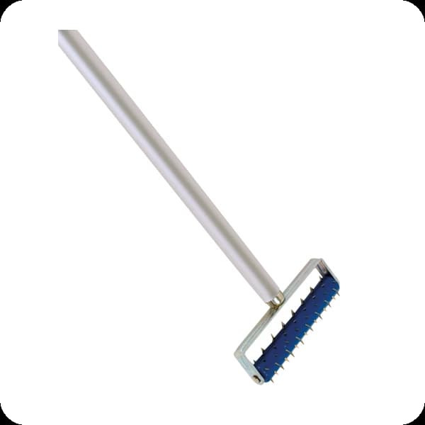 WD Stachelwalze H 150mm komplett Walzenkörper Kunststoff, Alustiel 50cm