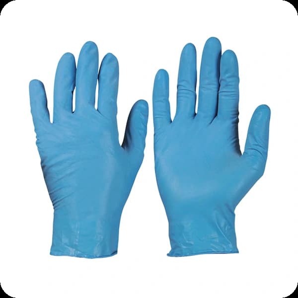 wd nitril einweghandschuh ungepudert gr.xl, blau, (1pck = 100stk)