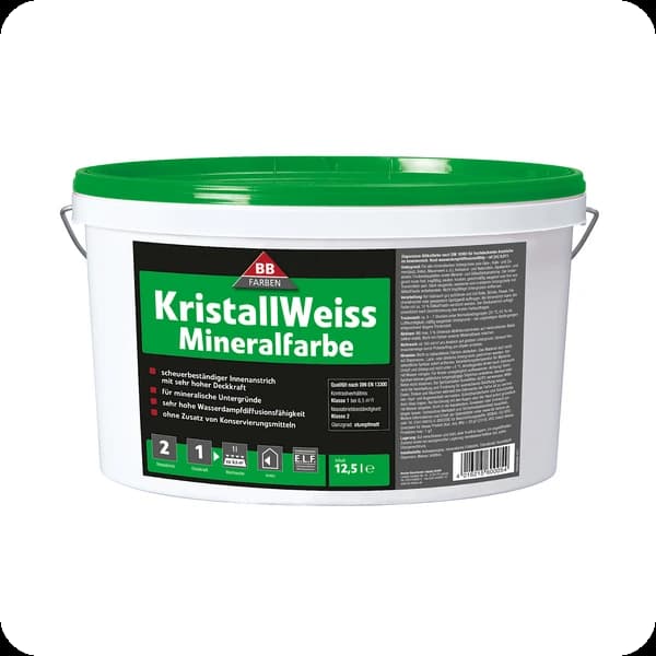 bbfarben kristallweiß mineralfarbe