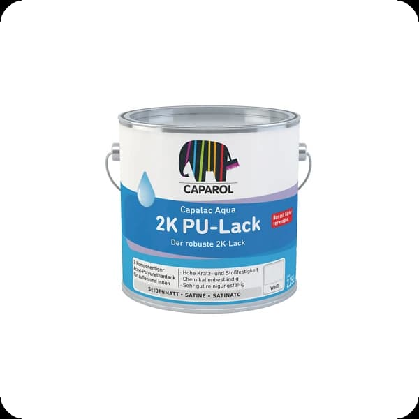 Capalac Aqua 2K PU Lack Masse