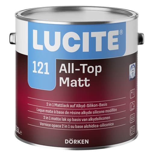 Lucite 121 All-Top Matt Weiß