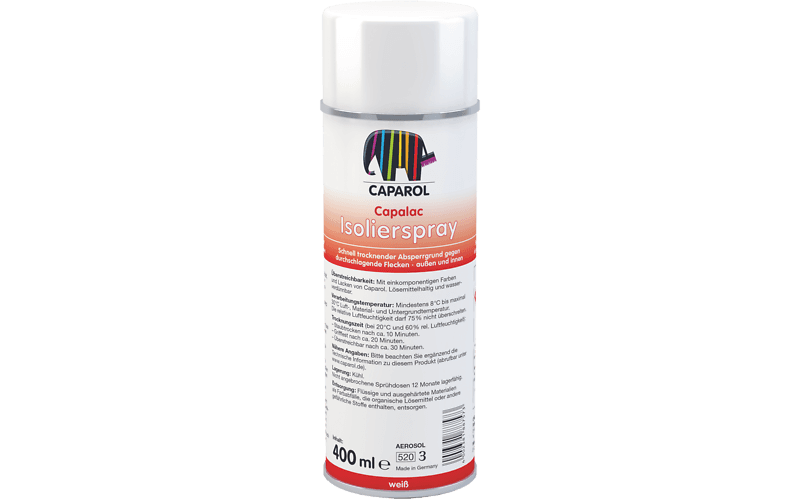 Capalac Isolierspray Weiß