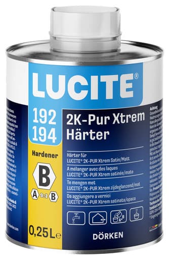 Lucite 192/194 2K PUR Xtrem Härter Matt/Satin
