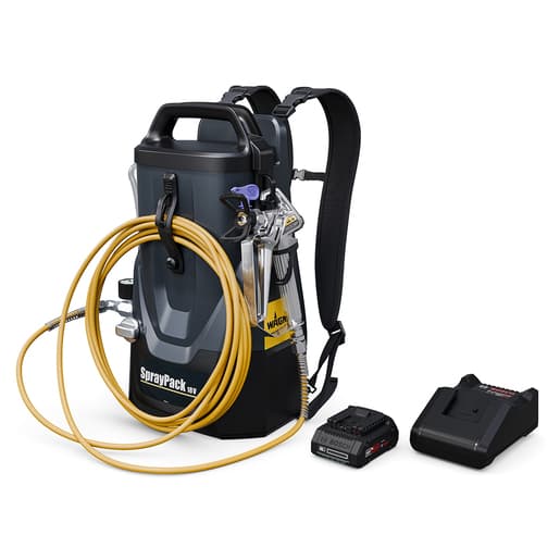 Wagner 2466025 SprayPack 18V Kit Behälter , Schlauch +Ladegerät