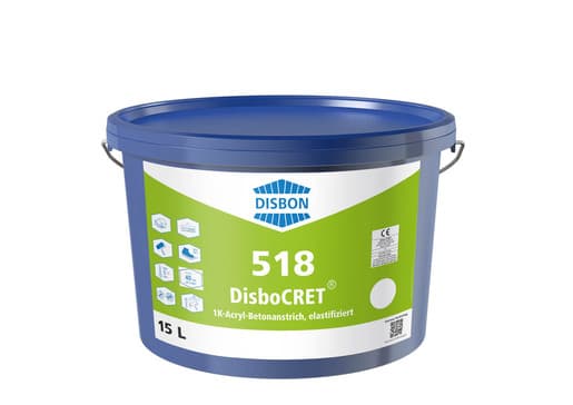 Disbon 518 Disbocret Flex-Finish Weiß