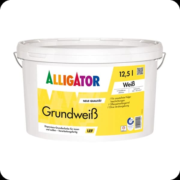 Alligator Grundweiß
