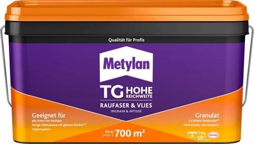 henkel metylan tg hohe reichweite raufaser & vlies granulat mtrv1
